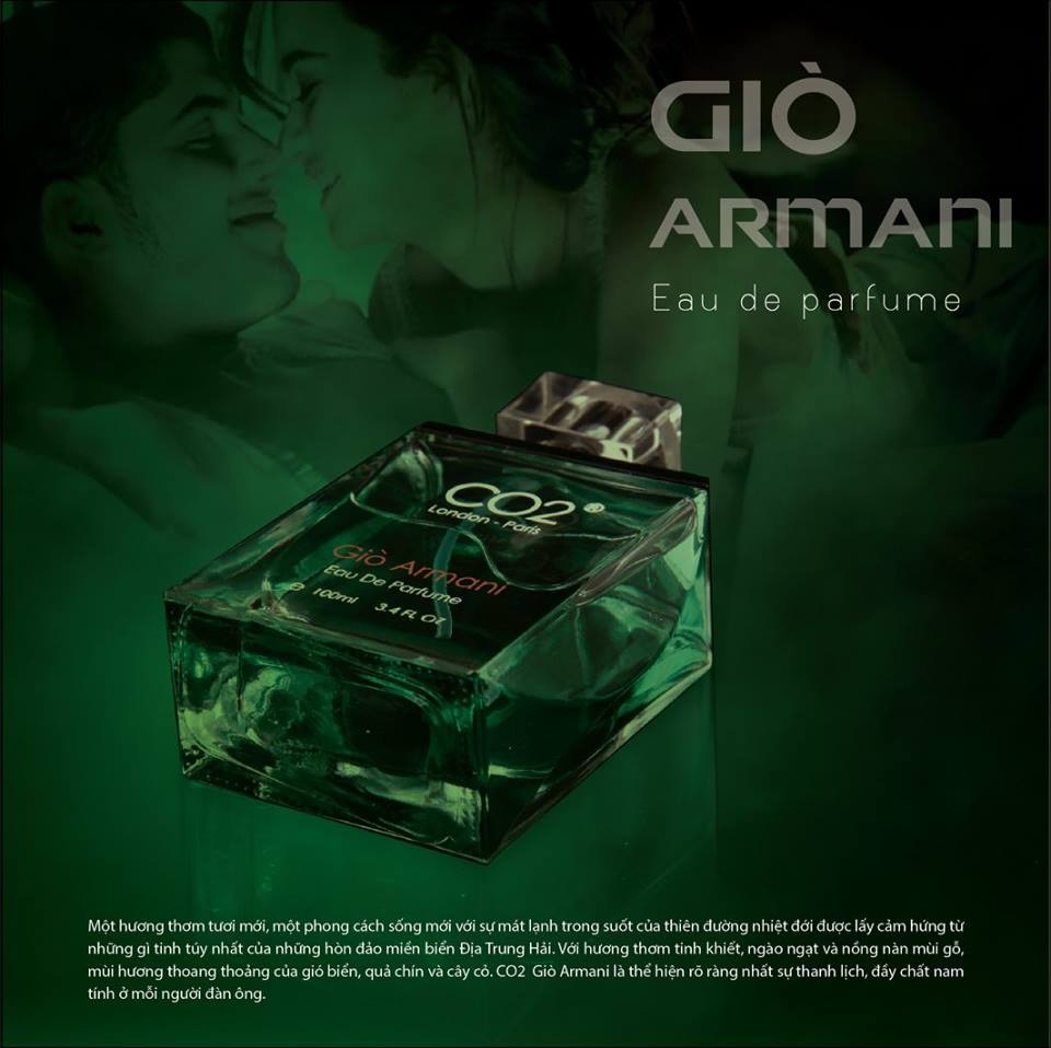 nước hoa co2 giò armani 100ml chính hãng