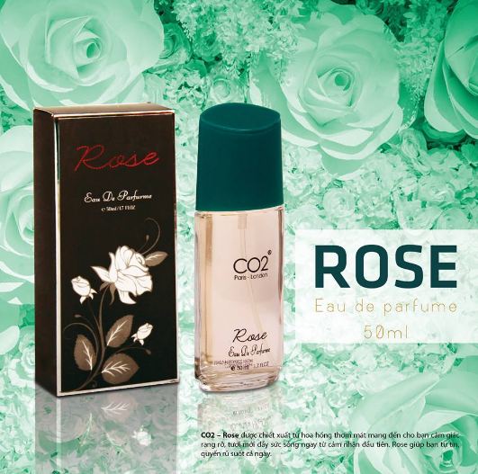 nước hoa co2 rose 50ml dùng cho phái đẹp