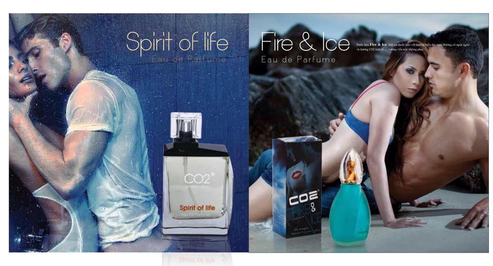 nước hoa co2 spirit of life 100ml nên xịt trước khi mặc quần áo